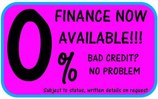 Apply for finance