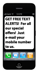 Get free text alerts