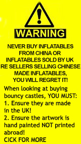 Link to information on buying non-UK bouncy castles