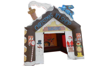 Inflatable Christmas Shop