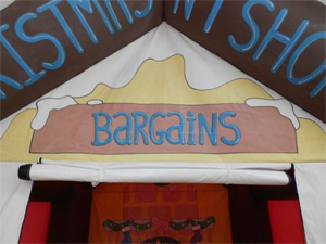Inflatable Christmas Shop