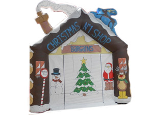 Inflatable Christmas Shop