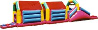 50' Bouncy Obstacle Course