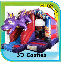 3D Castles from Bouncy Castle Sales Company