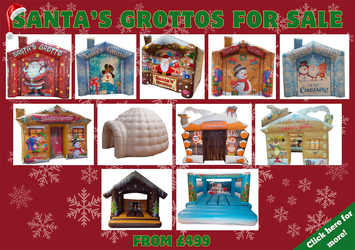 Christmas Inflatables Santas Grottos for Sale