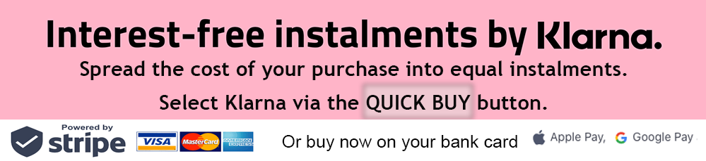 Pay via Klara over 3 months