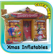 Christmas Inflatables from Bouncy Castle Sales Company