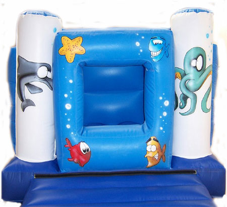 BC31C Deluxe Commercial Bouncy Inflatable larger view