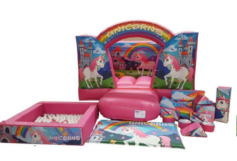 UNICORNSP Deluxe Commercial Bouncy Inflatable larger view