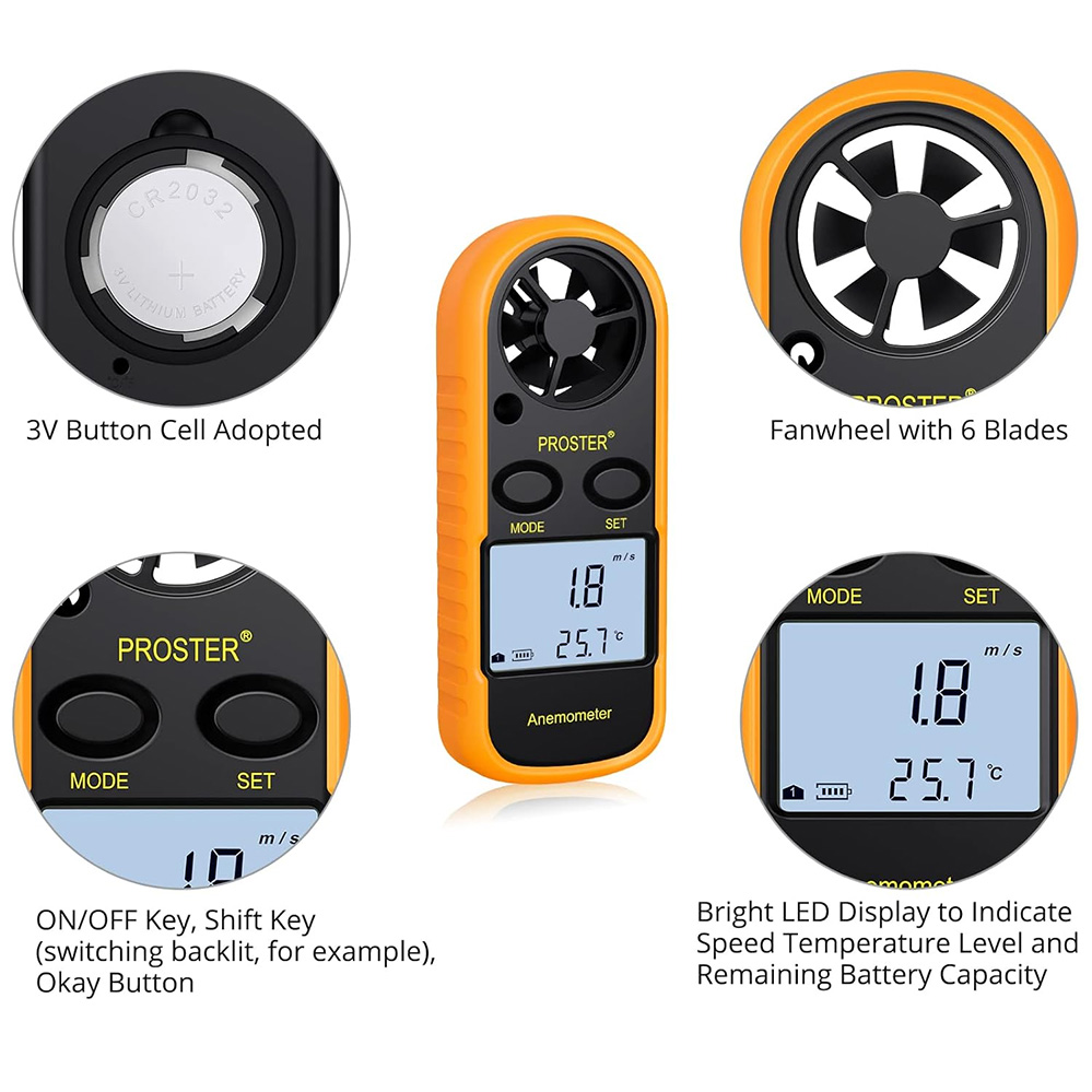 A01 Anemometer Wind Speed monitor - Accessories for Sale