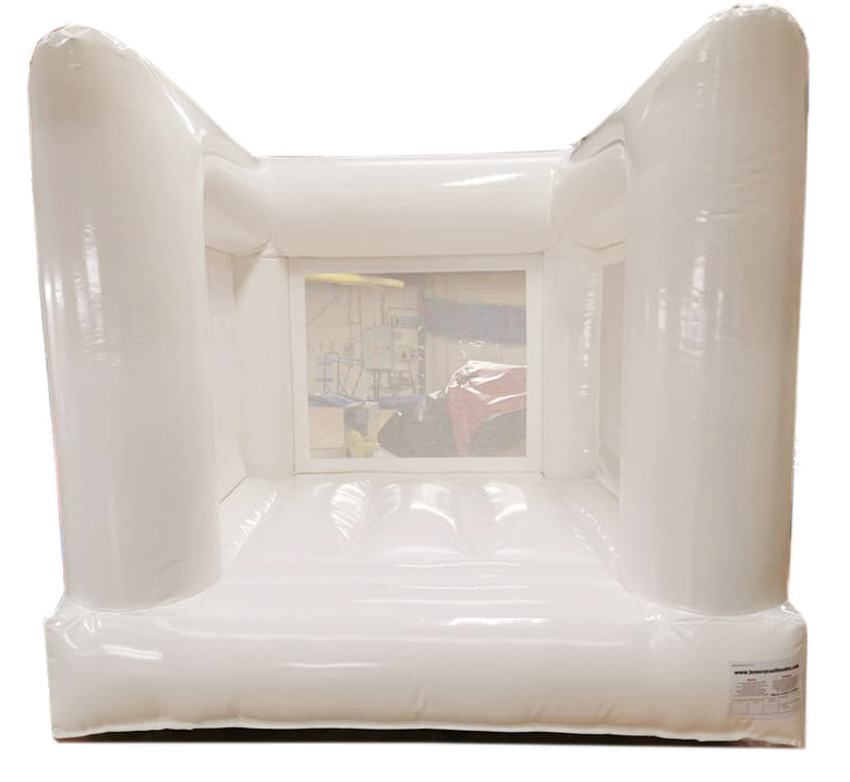 BC619 Gloss White Castle - Bouncy Castle for Sale