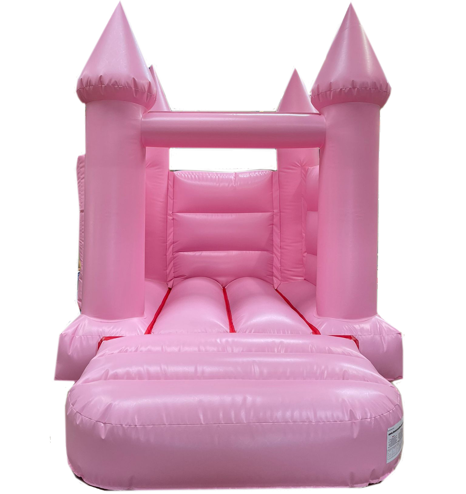 BC635 Pastel Pink Castle - Bouncy Castle for Sale