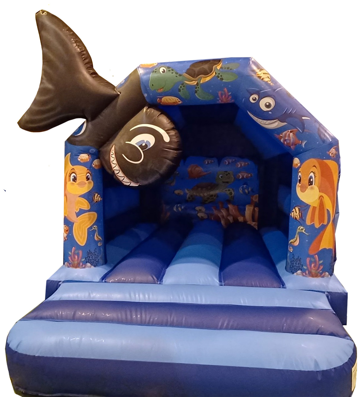 BC662 3D whale Castle - Bouncy Castle for Sale