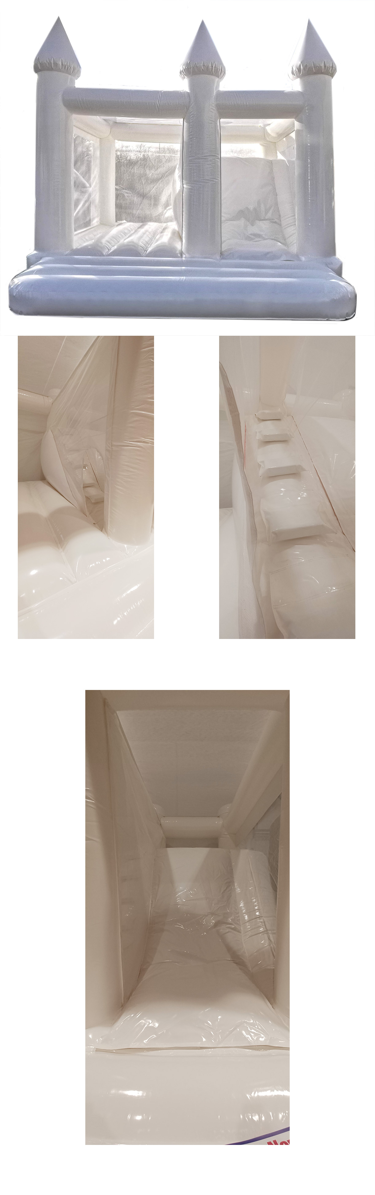 BC663 White Front Slide Adult - Adult Castle for Sale