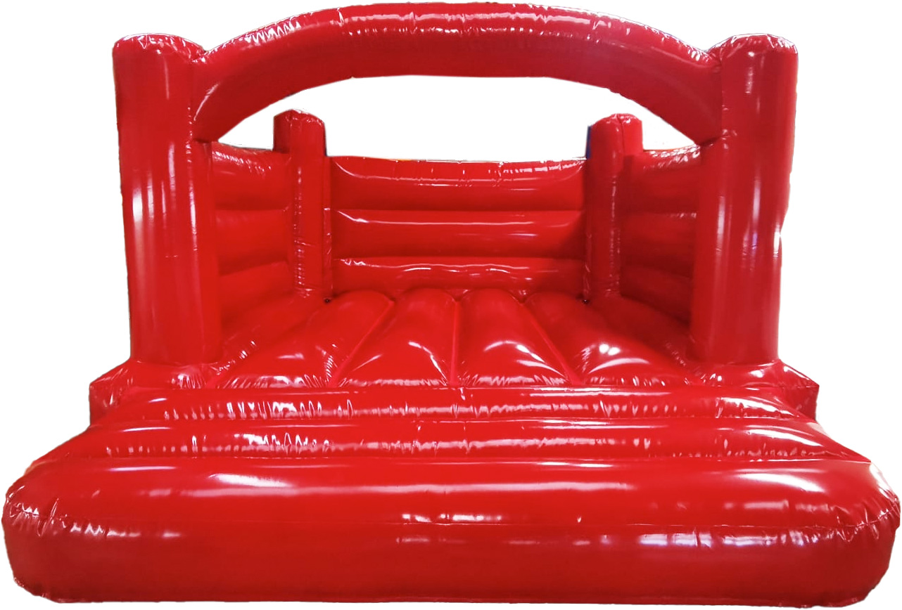 BC669 Gloss Red Castle - Bouncy Castle for Sale