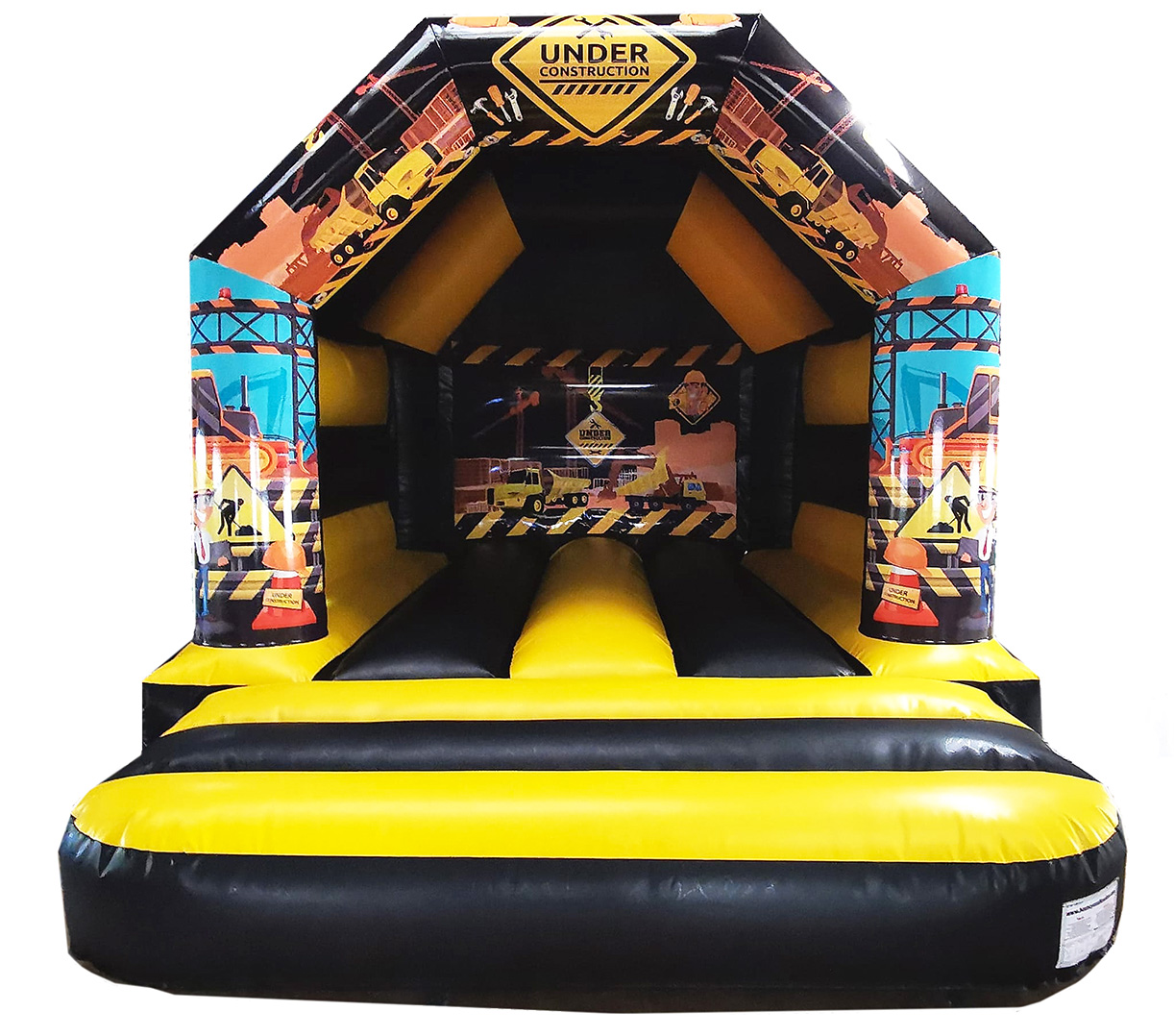BC671 Construction Castle - Bouncy Castle for Sale