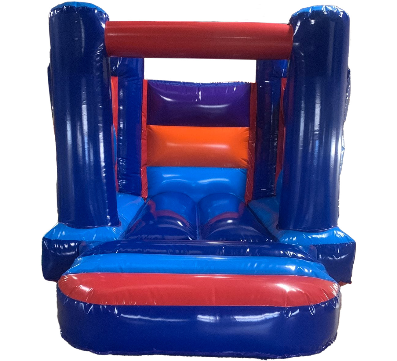 BC705 4 post Low Height Multi Castle - Bouncy Castle for Sale