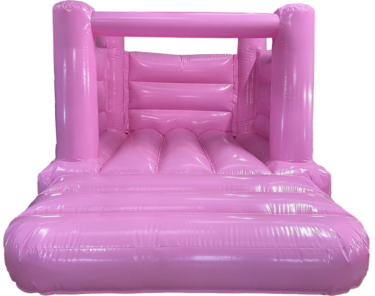 BC714 Gloss Pink Castle - Bouncy Castle for Sale