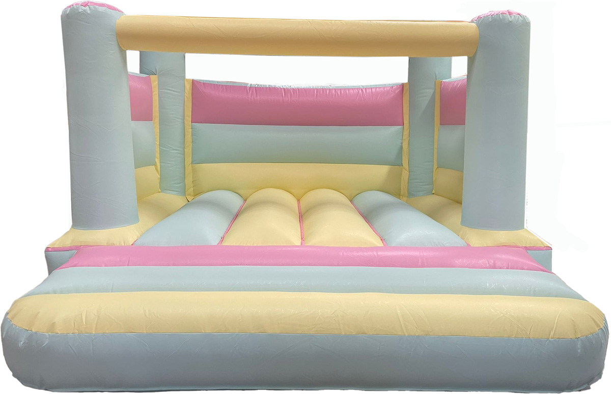 BC720 Pastel Castle - Bouncy Castle for Sale