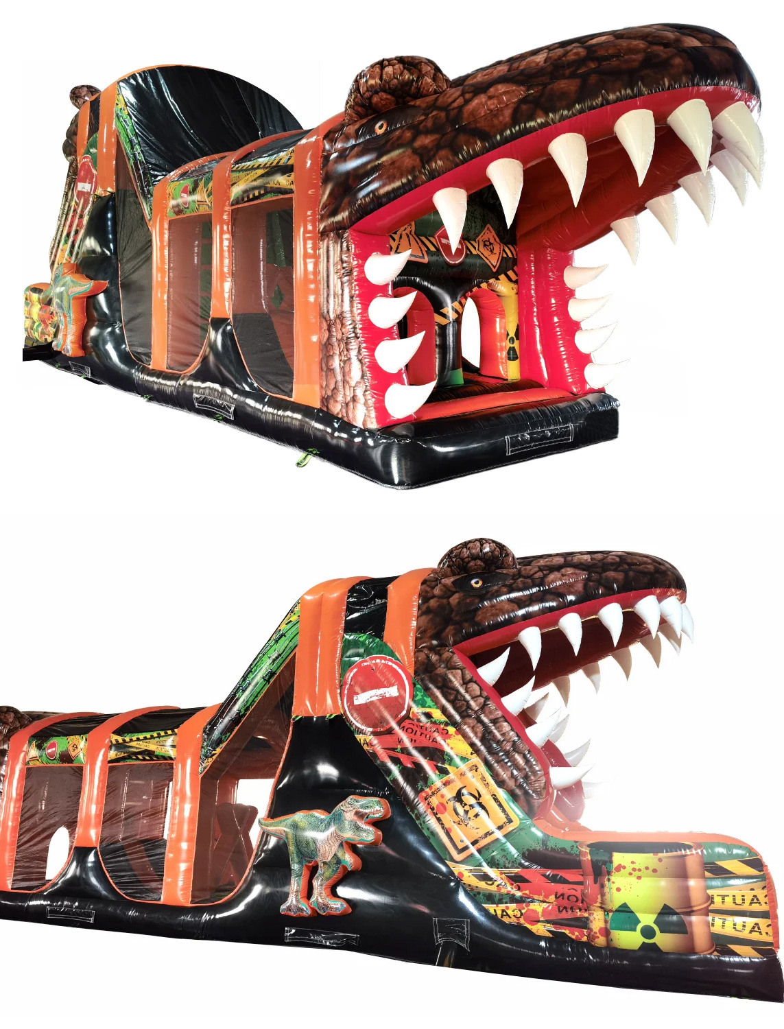 BC724 3D Dinosaur Orange & Black - New Design for Sale