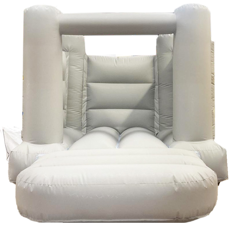 BC737 Low height White Castle - Bouncy Castle for Sale