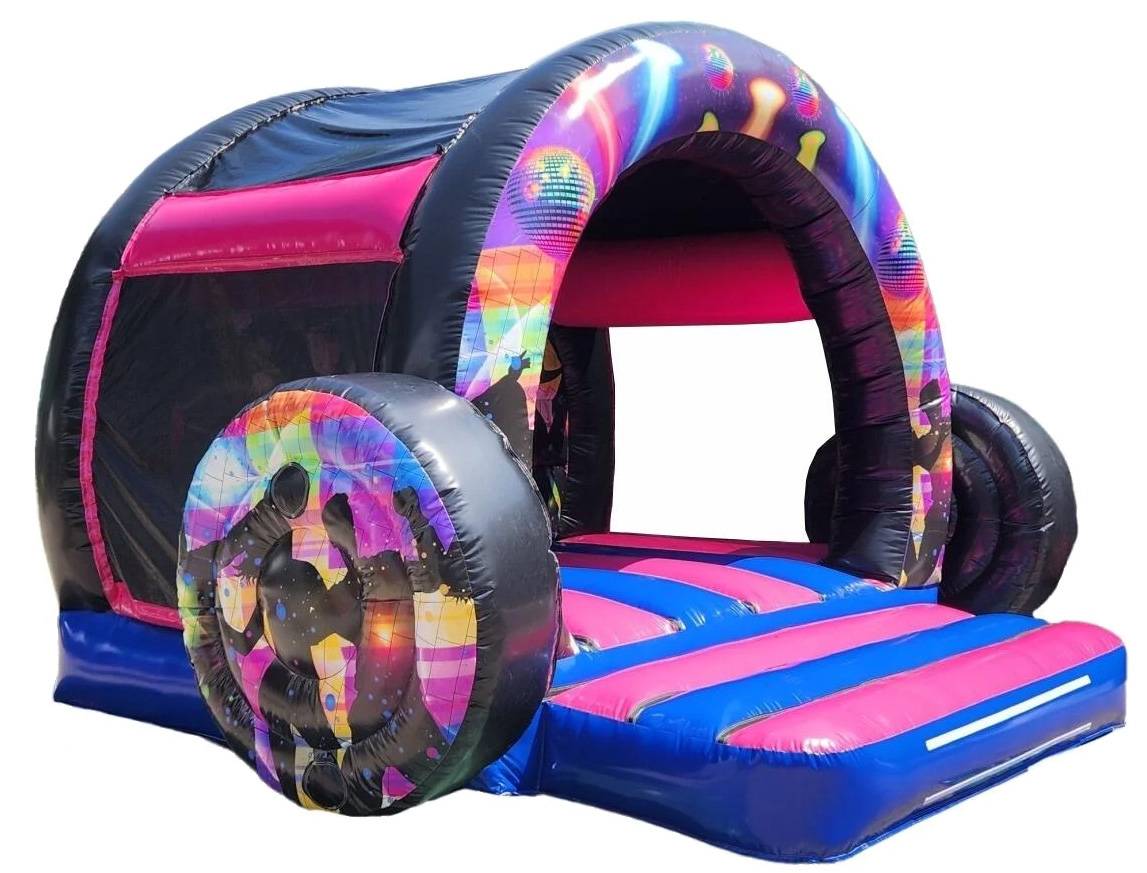 Thumbnail 3 — BC750 3D Disco Castle - Bouncy Castle for Sale