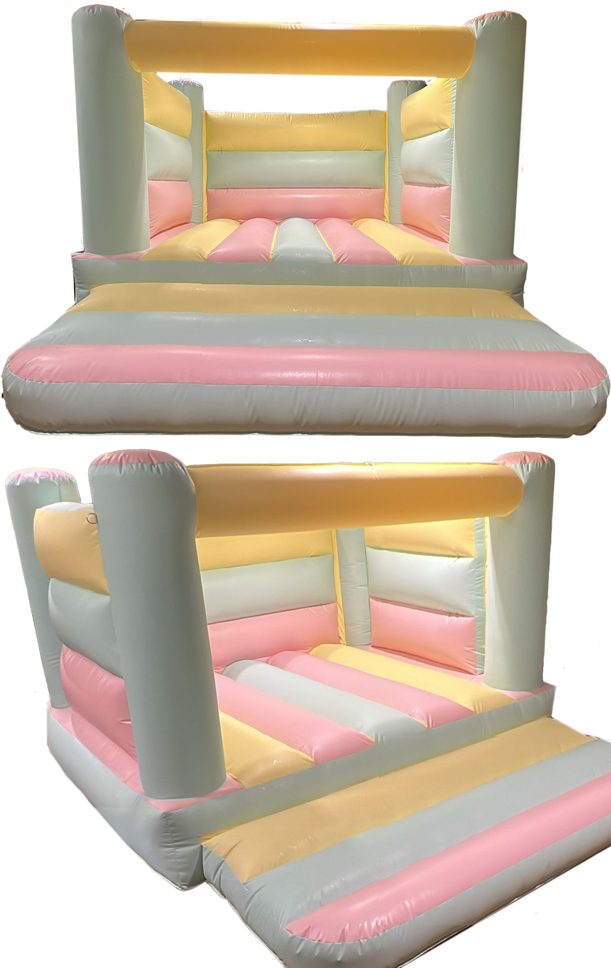 BC763 Pastel Bouncy Castle - Adult Castle for Sale
