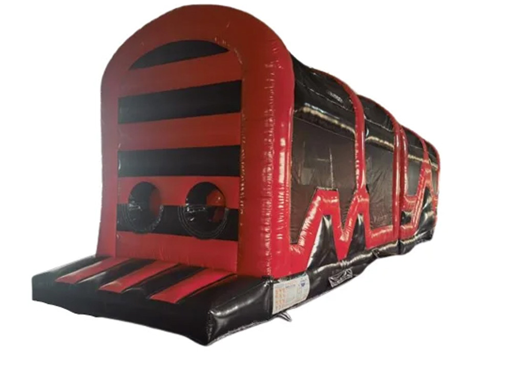 Thumbnail 1 — BC772 46ft Red and Black Obstacle Course - New Design for Sale