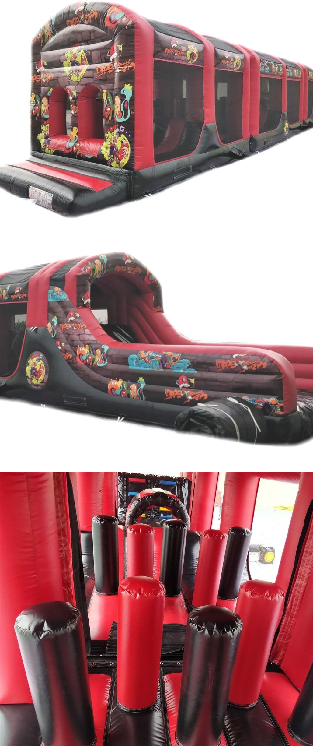 BC776 65ft Graffiti Obstacle Course - New Design for Sale