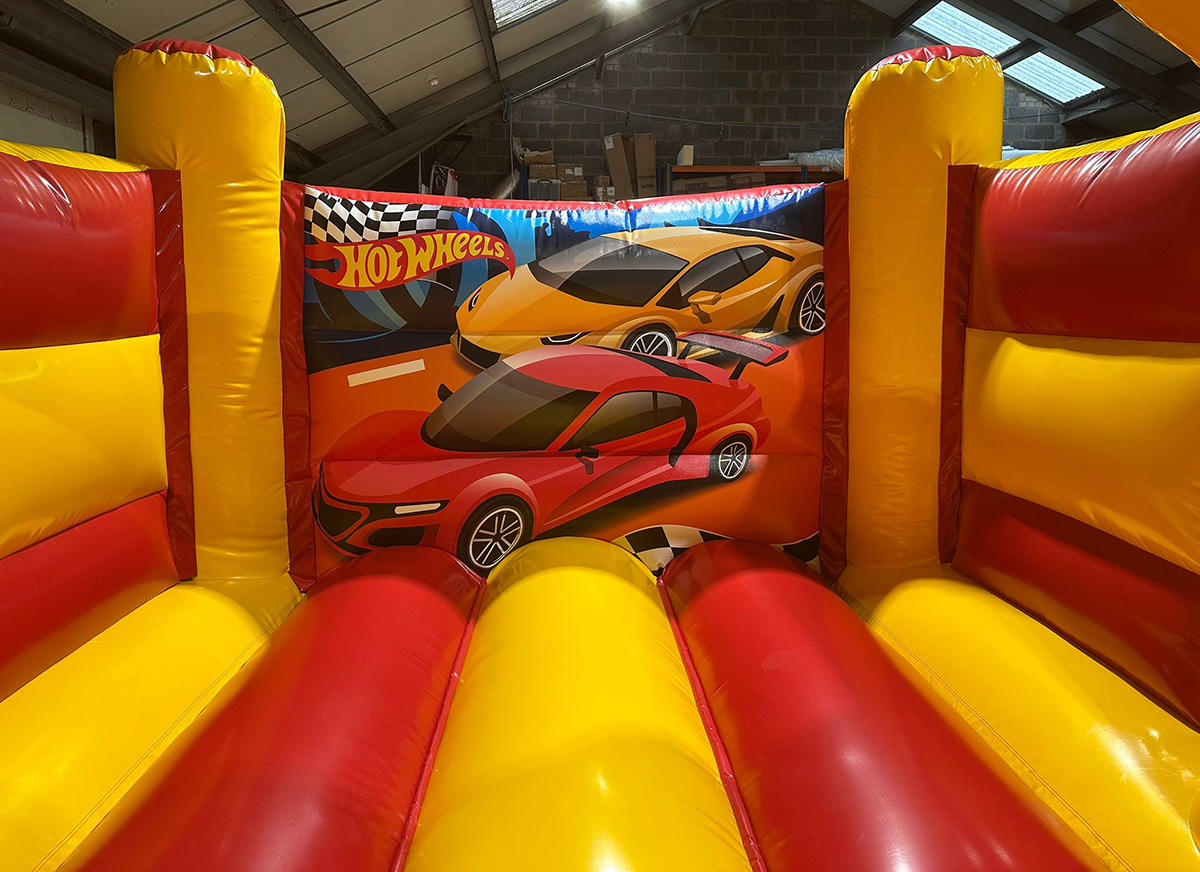 Thumbnail 2 — BC796 Hot Wheels Bouncy Castle - Bouncy Castle for Sale