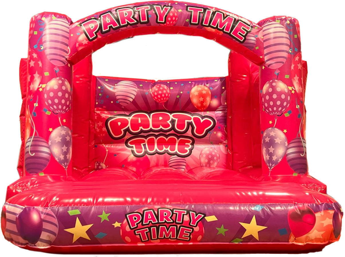 BC798 Party Time Low Height Bouncy Castle - Bouncy Castle for Sale