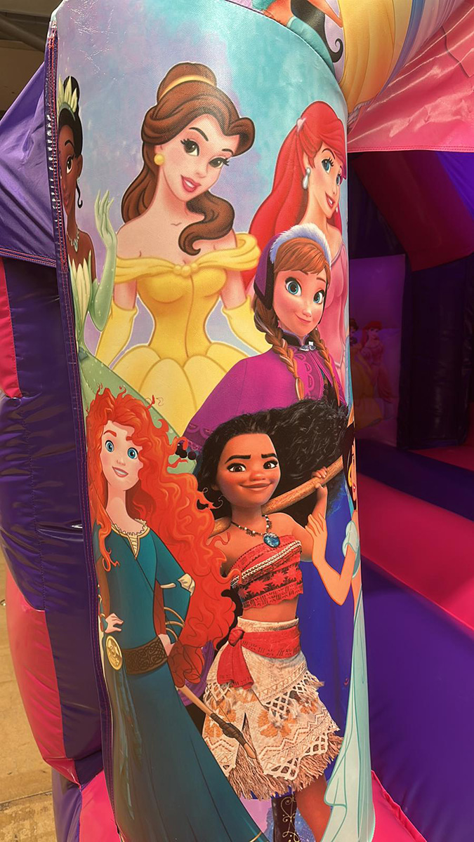 Thumbnail 2 — BC808 Princess Bouncy Castle - Bouncy Castle for Sale