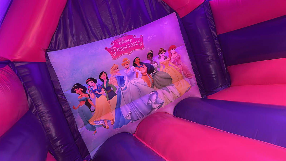 Thumbnail 3 — BC808 Princess Bouncy Castle - Bouncy Castle for Sale