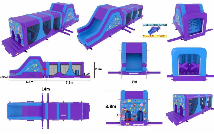 Thumbnail 1 — BC823 45ft 2 part Fun Run - New Design for Sale