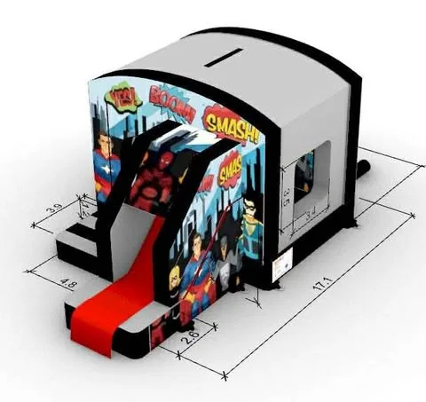 Thumbnail 1 — BC826 Superhero Combi - 3d Castle for Sale