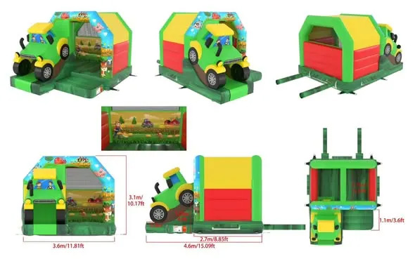 Thumbnail 1 — BC829 3D Tractor - 3d Castle for Sale
