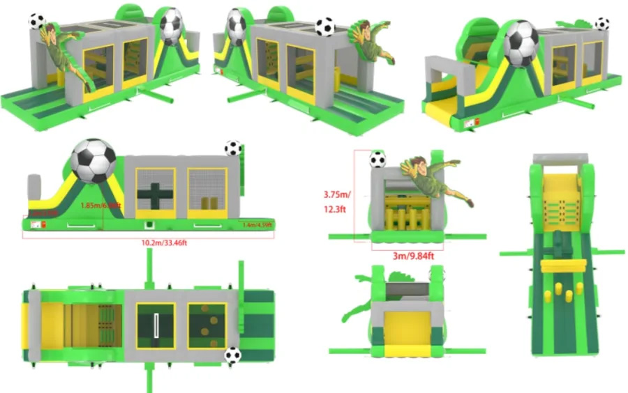 Thumbnail 1 — BC831 3D Football Run - 3d Castle for Sale