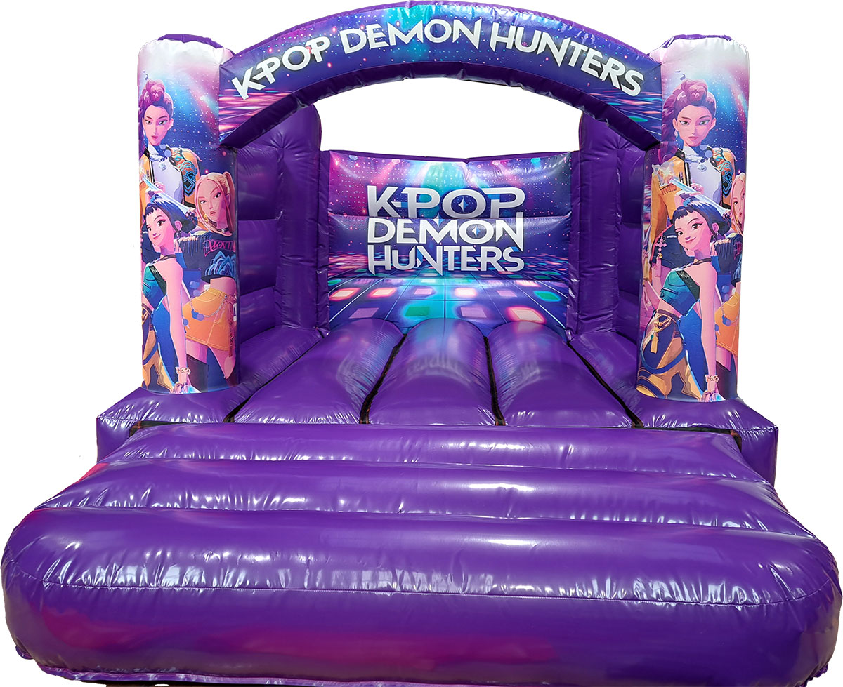BC835 K-Pop Demon Hunters Castle - Bouncy Castle for Sale