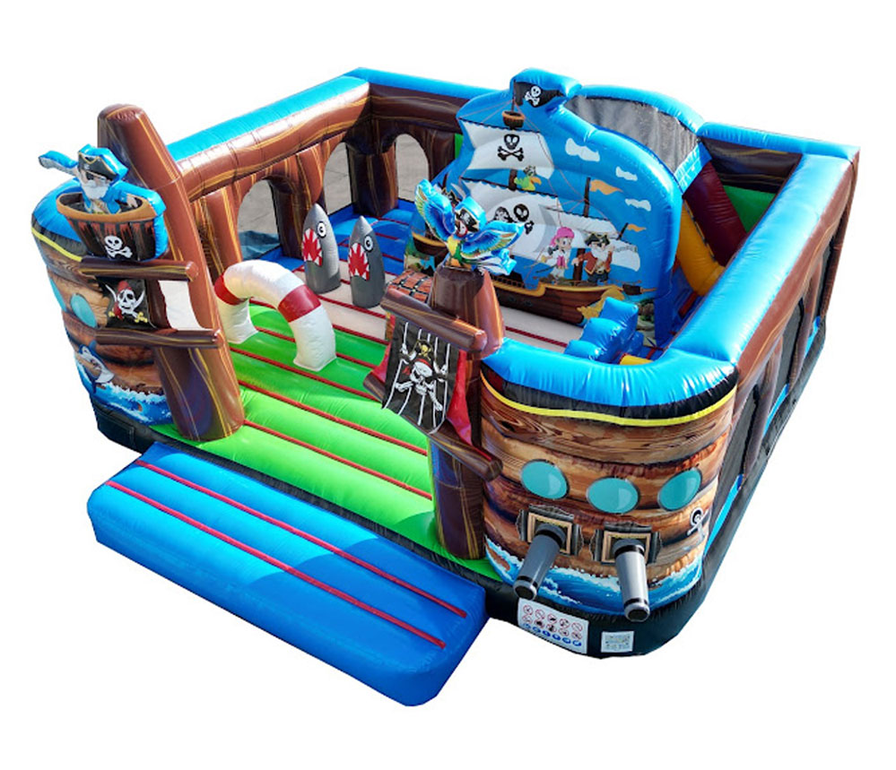 BC853 3D Zoo Activity Inflatable - 3d Castle for Sale