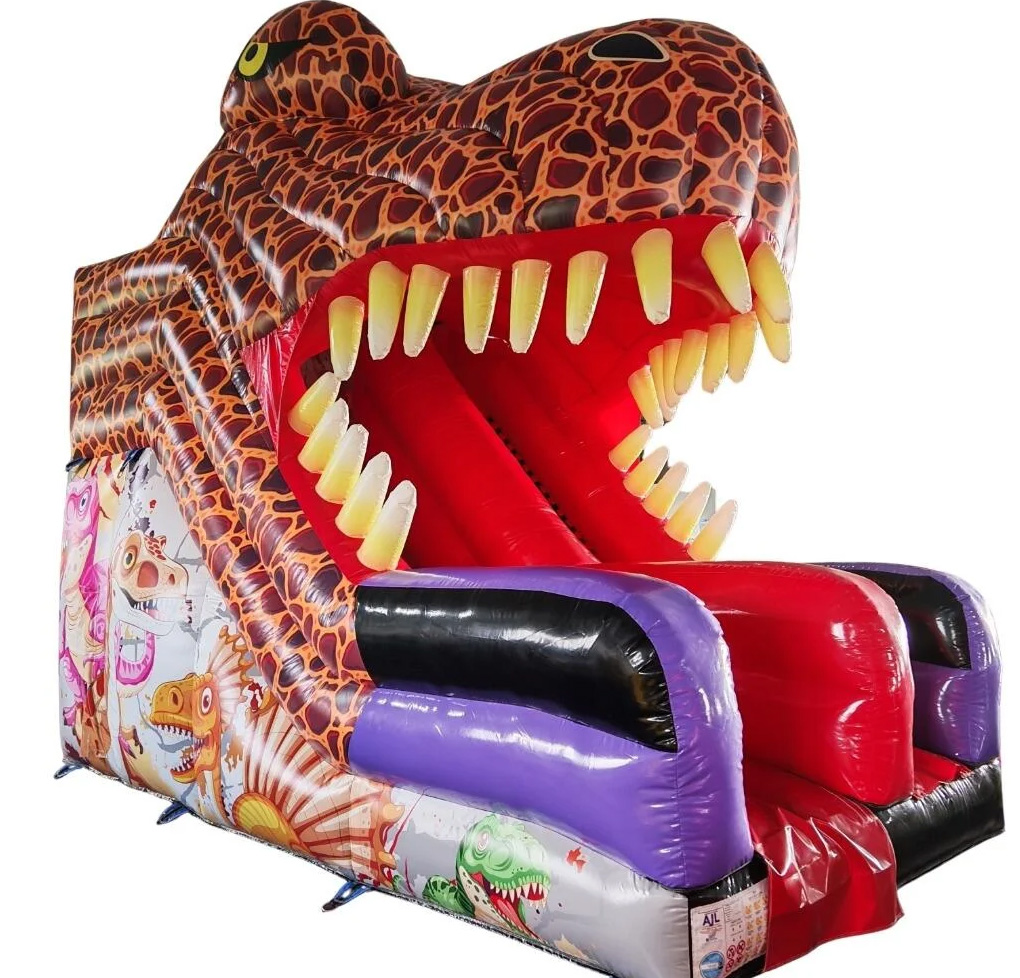 Thumbnail 1 — BS1909 3D Dino Bouncy Slide - 3d Castle for Sale