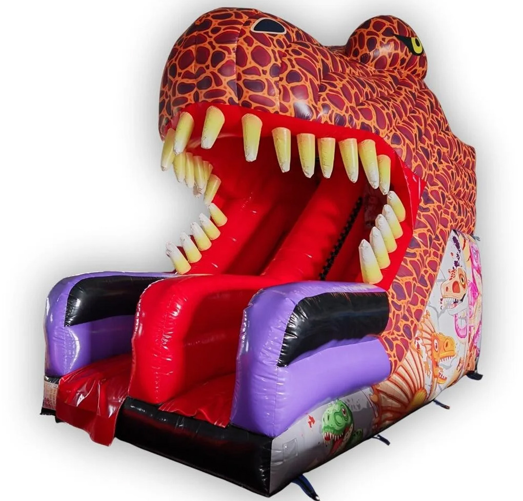 BS1909 3D Dino Bouncy Slide - 3d Castle for Sale