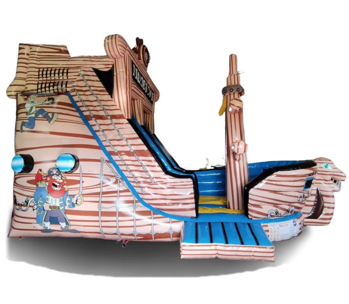Thumbnail 1 — BS889 10ft Platform Pirate Cove Adventure Slide - Inflatable Slide for Sale
