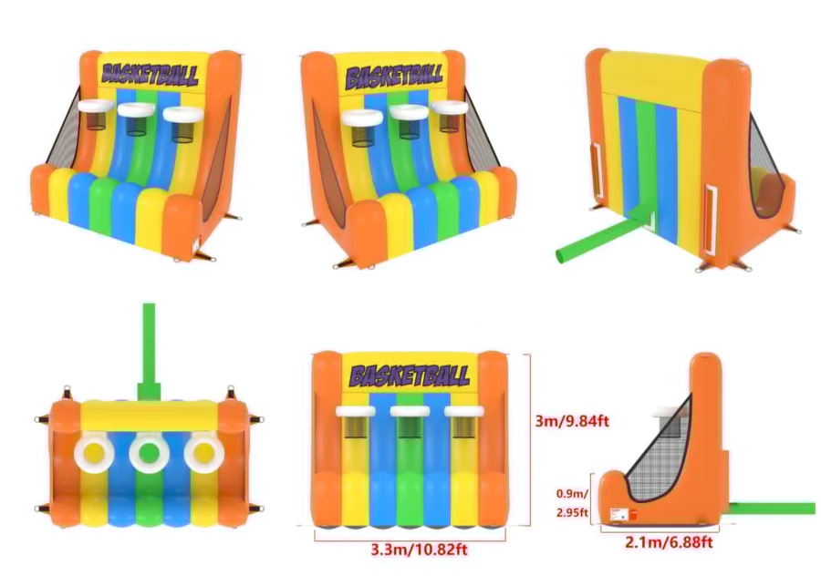 Thumbnail 1 — G105 Triple Basketball - 3d Castle for Sale