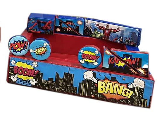 NEWSP793 Super Hero Soft Play - New Design for Sale