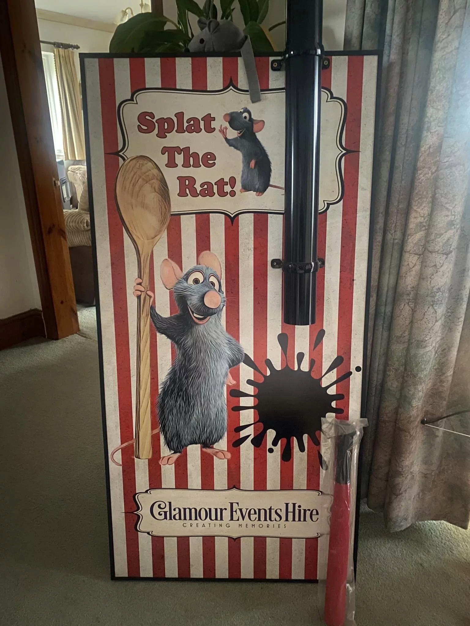 Thumbnail 1 — WD05 Splat The RAT! -  foam bat and weighted rat. for Sale