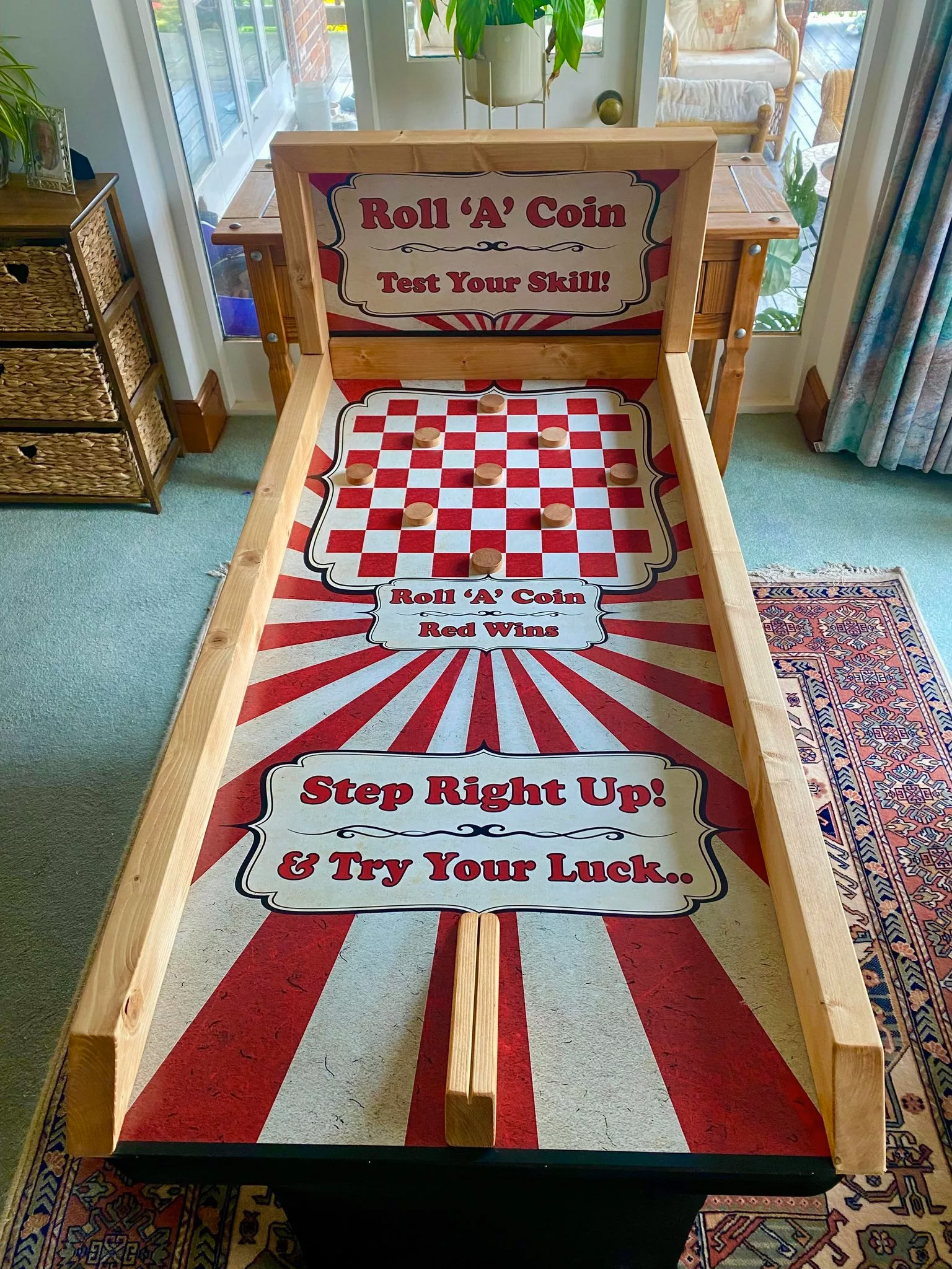 Thumbnail 1 — WD14 Roll a Coin - Windy Day hire for Sale