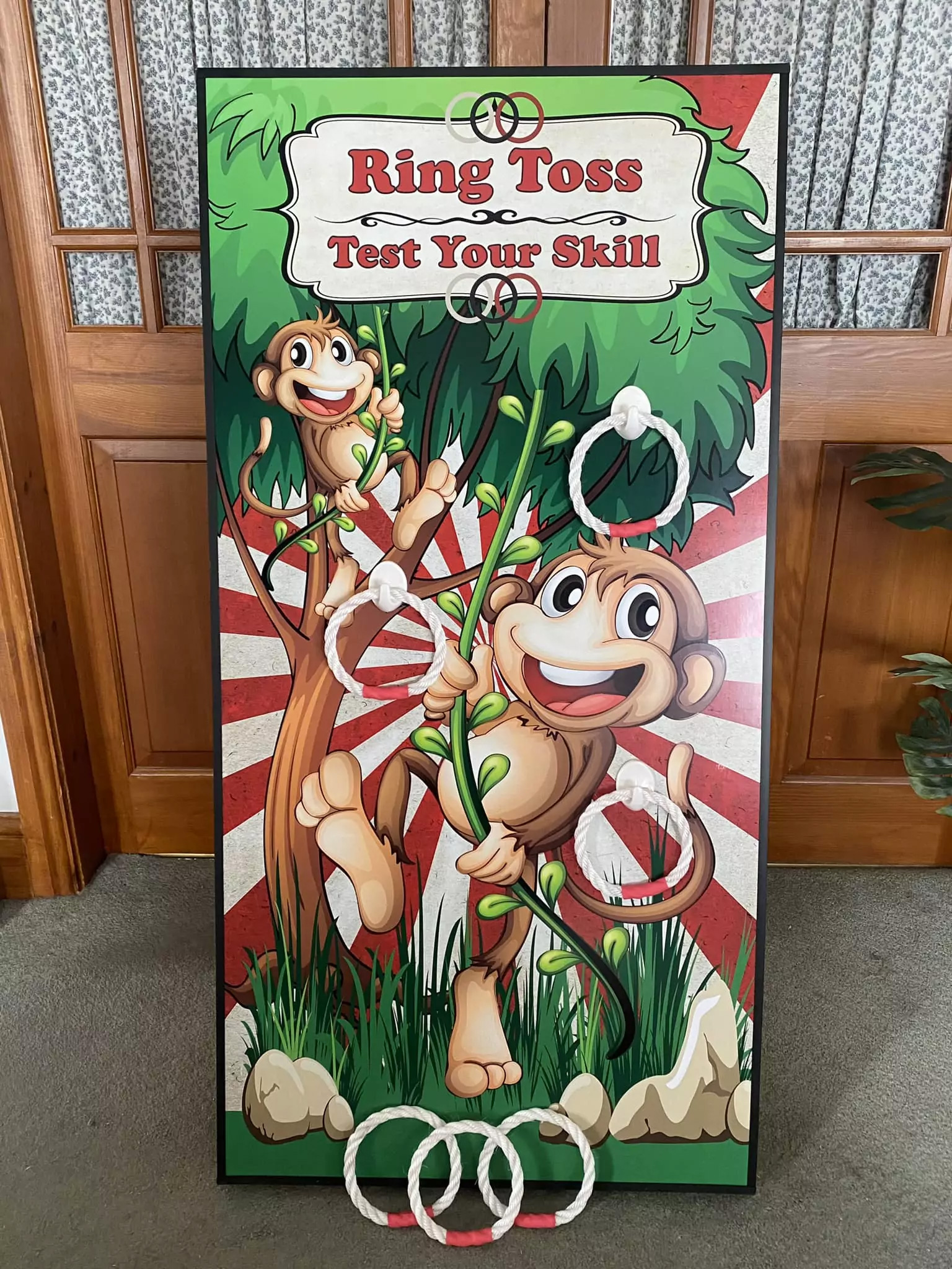 Thumbnail 1 — WD19 Monkey Ring Toss - Windy Day hire for Sale