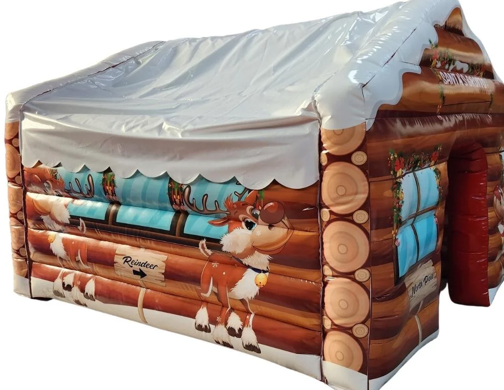 Thumbnail 1 — XM1049 Deluxe Inflatable Christmas Santa's Grotto - Christmas for Sale
