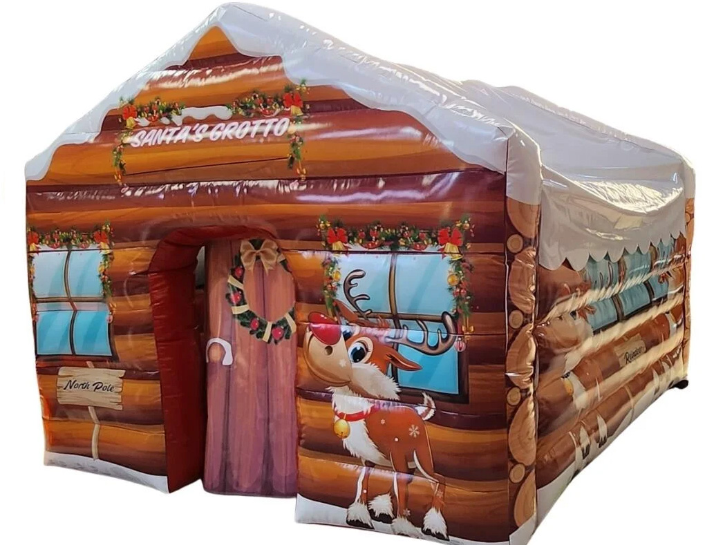 Thumbnail 2 — XM1049 Deluxe Inflatable Christmas Santa's Grotto - Christmas for Sale