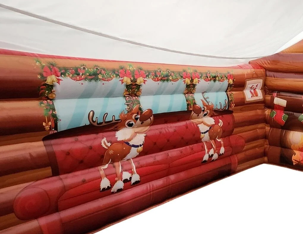 Thumbnail 3 — XM1049 Deluxe Inflatable Christmas Santa's Grotto - Christmas for Sale